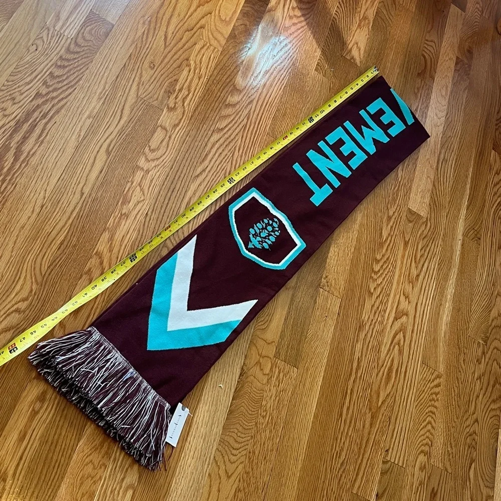 Free People Movement Big League Reversible Scarf in Mahogany NWT